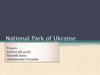 National Park of Ukraine