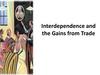 Interdependence and the Gains from Trade
