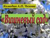Комедия А. П. Чехова «Вишневый сад»