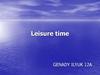 Leisure time