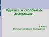 Кругвые и столбчатые диаграммы. 6 класс