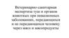 Ветеринарно-санитарная экспертиза туш и органов животных при инвазионных заболеваниях, передающихся и не передающихся человеку
