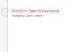 Tradiční česká kuchyně