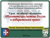 Политическая система и избирательное право России