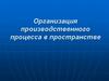 Организация производственных процессов в пространстве