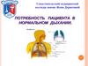 Потребность пациента в нормальном дыхании