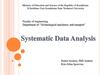 Systematic data analysis