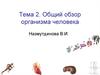 Общий обзор организма человека