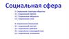 Социальная сфера общества