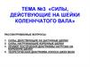 Силы, действующие на шейки коленчатого вала. Лекция №4