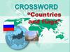 Crossword "Countries and flags"