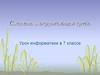 Система и окружающая среда. Урок информатики в 7 классе