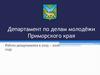 Департамент по делам молодёжи Приморского края
