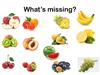 Fruits missing new