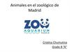 Animales en el zoológico de Madrid