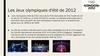 Les Jeux olympiques d'été de 2012