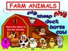 Farm animals. Open the door