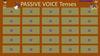 Passive voice tenses
