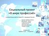 Социальный проект «В мире профессий»