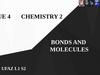Bonds and Molecules