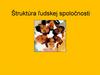 Štruktúra ľudskej spoločnosti