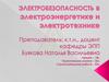 Электробезопасность в электроэнергетике и электротехнике. (Лекция 1)