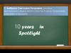 Проект 10 years in Spotlight