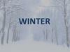Winter. Months. Holidays