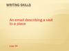 Writing skills