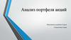 Анализ портфеля акций