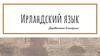 Ирландский язык