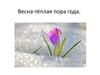 Времена года: весна