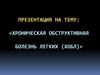 Хроническая обструктивная болезнь легких (ХОБЛ)
