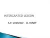 Intergrated lesson