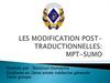 Modifications post-traductionnelles et diversité fonctionnelle des protéines