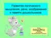 Развитие логического мышления, речи, воображения и памяти дошкольников