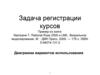 Задача регистрации курсов (use case)
