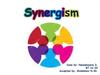 Synergism