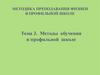 Методика преподавания физики в профильной школе