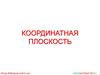 Координатная плоскость