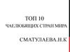 Топ 10 чаелюбящих стран мира