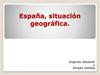 España, situacion geografica