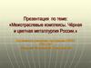 Межотраслевые комплексы. Чёрная и цветная металлургия России