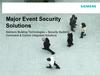 Major Event Security Solutions
