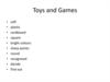 Toys and Games
