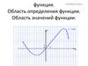 Функция. Область определения функции. Область значений функции. Алгебра 9 класс