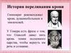 История переливания крови. Лекция № 6