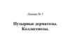 Пузырные дерматозы. Коллагенозы. Лекция № 5