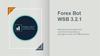 Forex Bot WSB 3.2.1