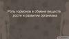 Роль гормонов в обмене веществ, росте и развитии организма